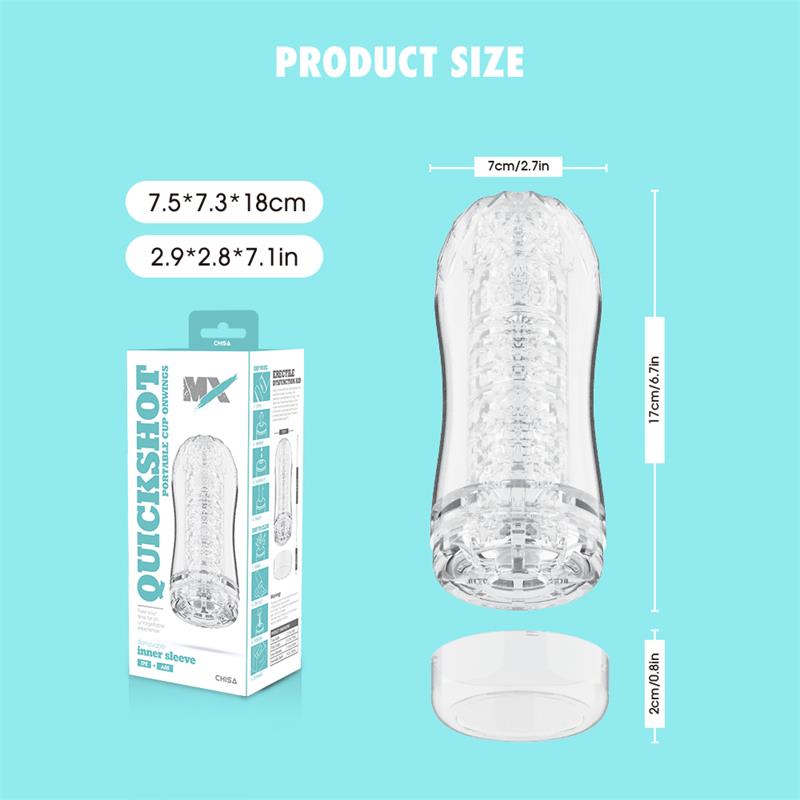 CHISA - QUICKSHOT PORTABLE CUP ONWINGS MASTURBATOR