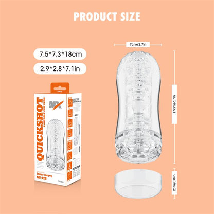 CHISA - QUICKSHOT PORTABLE CUP PEAK MASTURBATOR