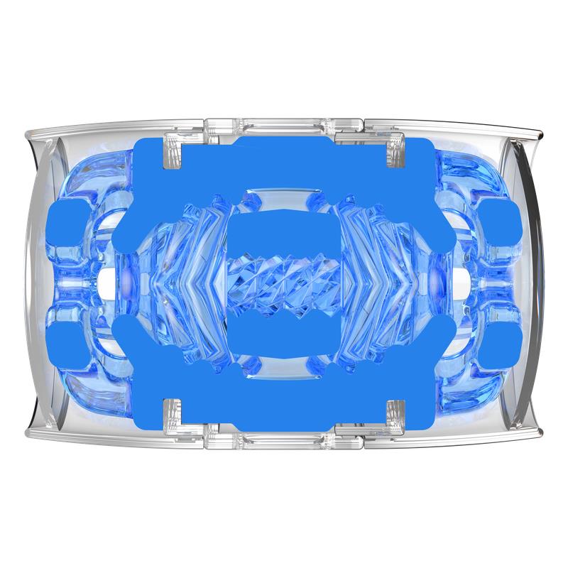 FLESHLIGHT - QUICKSHOT TURBO BLUE ICE MASTURBATOR