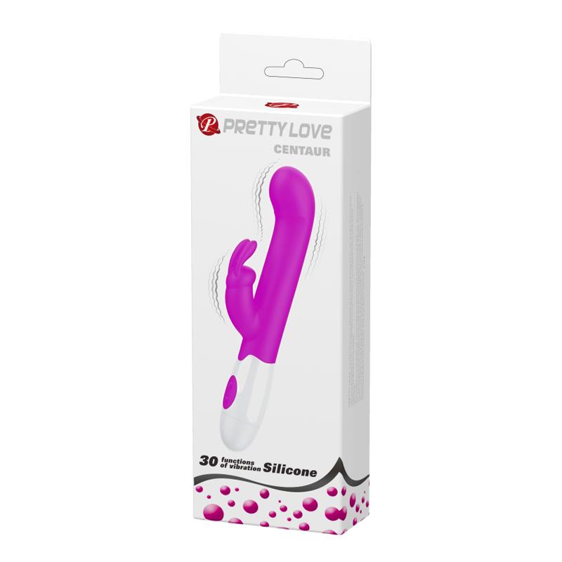 PRETTY LOVE - CENTAUR VIBRATOR RABBIT 30 VIBRATION MODES PURPLE