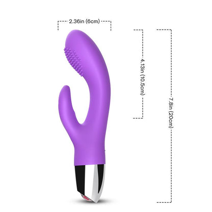 URBAN SKY - RABBIT VIBRATOR FLEXIBLE PURPLE