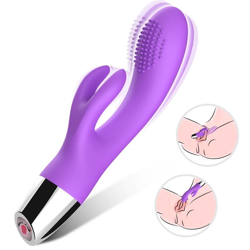 URBAN SKY - RABBIT VIBRATOR FLEXIBLE PURPLE