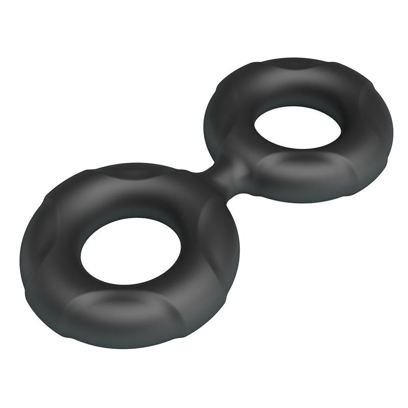 CRAZY BULL - RADWAN DOUBLE COCK RING SILICONE MOD 19