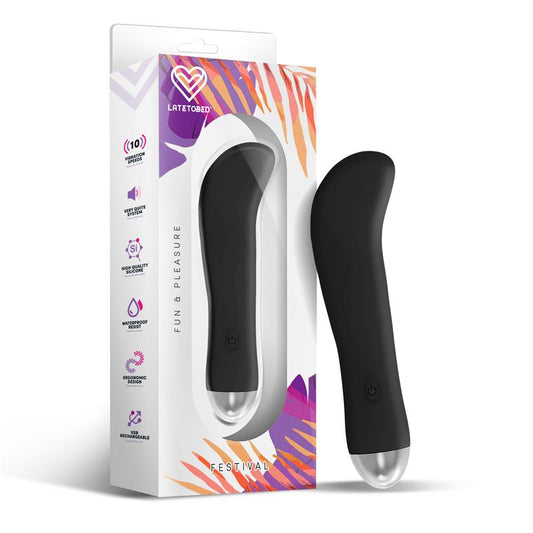 FESTIVAL - RAGON STIMULATOR 10 SPEEDS BLACK