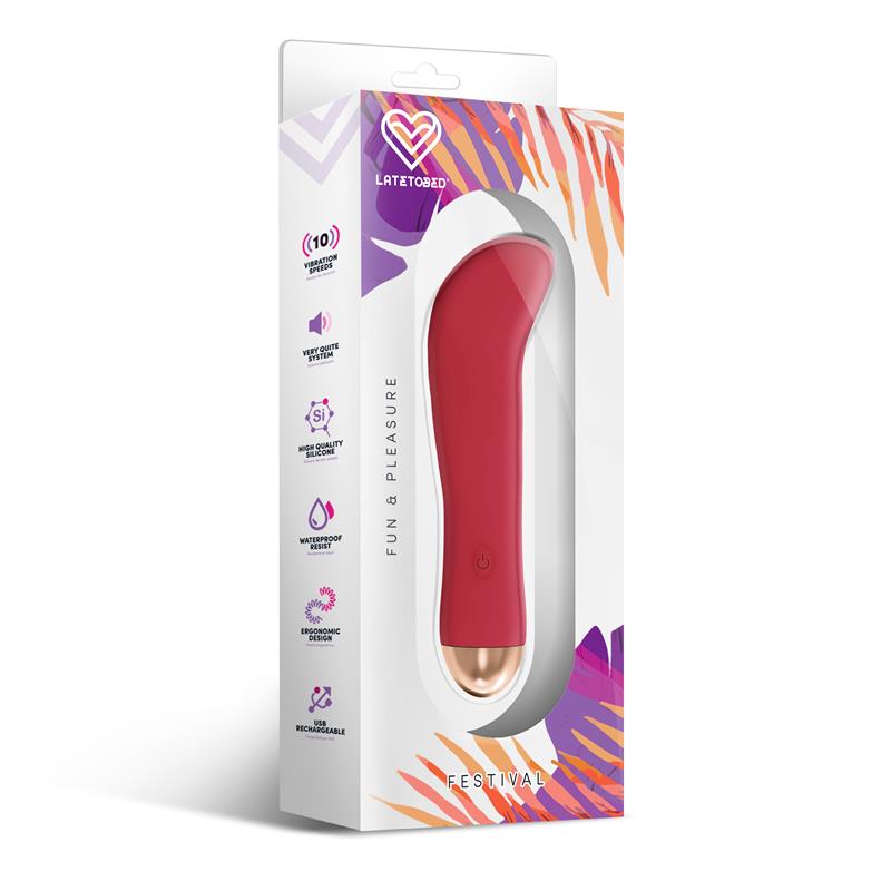 FESTIVAL - RAGON STIMULATOR 10 SPEEDS RUST RED