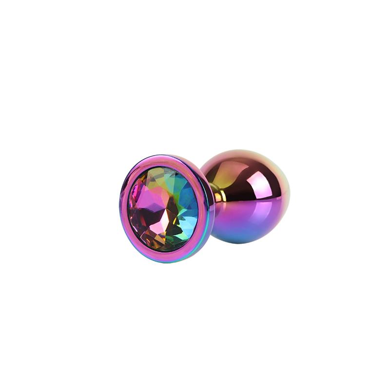 CHISA - RAINBOW GEM BUTT PLUG SIZE M