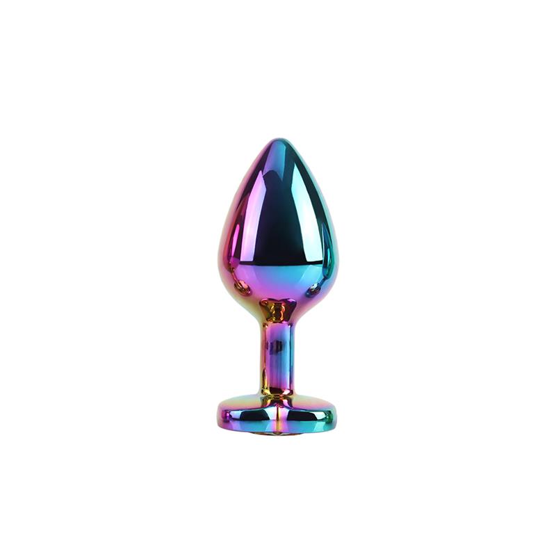 CHISA - RAINBOW HEART BUTT PLUG SIZE M