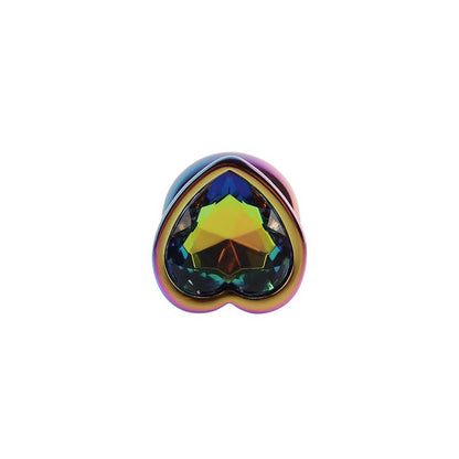 CHISA - RAINBOW HEART BUTT PLUG SIZE M
