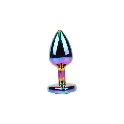 CHISA - RAINBOW HEART GEM PLUG SIZE S