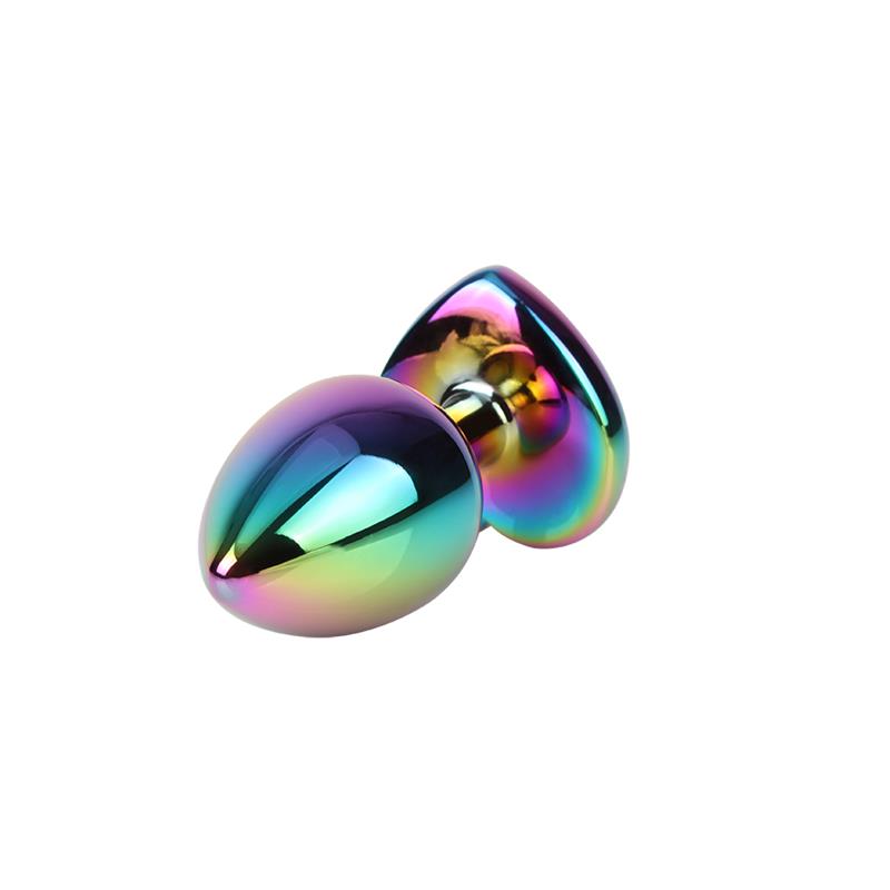 CHISA - RAINBOW HEART GEM PLUG SIZE S