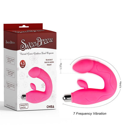 CHISA - DÉESSE DU GRAIN EN RELIEF ROSE DOUBLE ORGASME