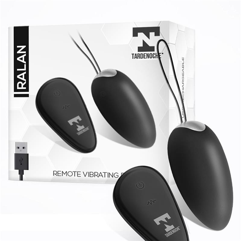 TARDENOCHE - RALAN VIBRATING EGG WITH REMOTE CONTROL MAGNETIC USB