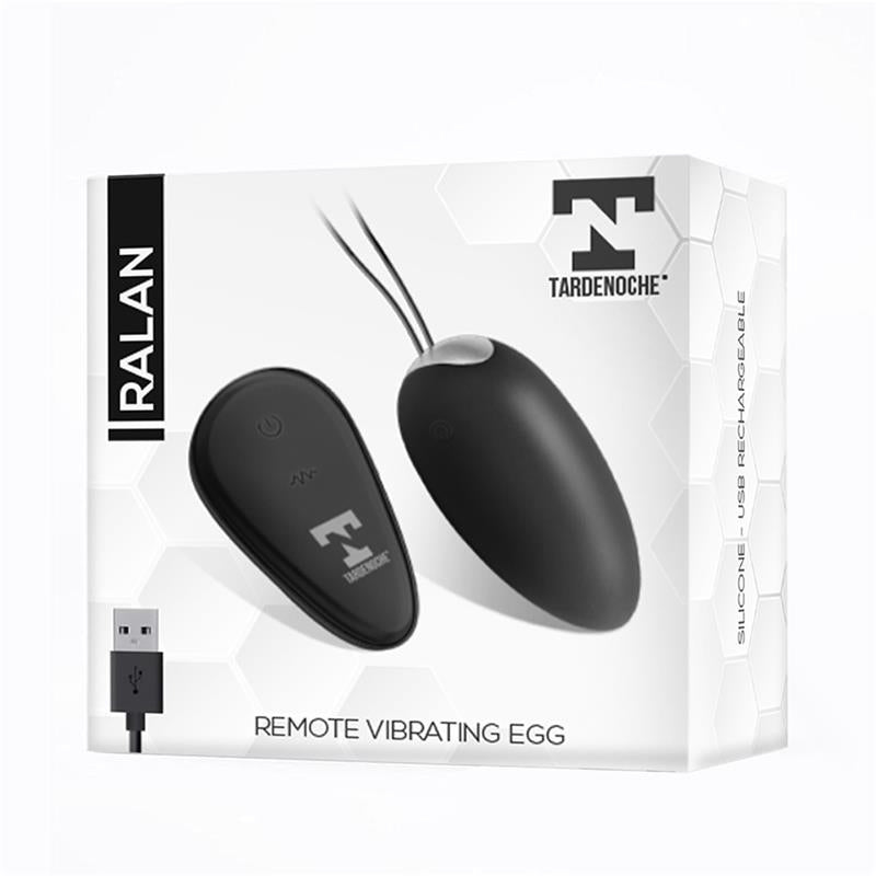 TARDENOCHE - RALAN VIBRATING EGG WITH REMOTE CONTROL MAGNETIC USB