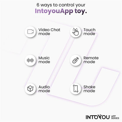 INTOYOU APP SERIES - RANK VIBRATING RING WITH APP BLUE