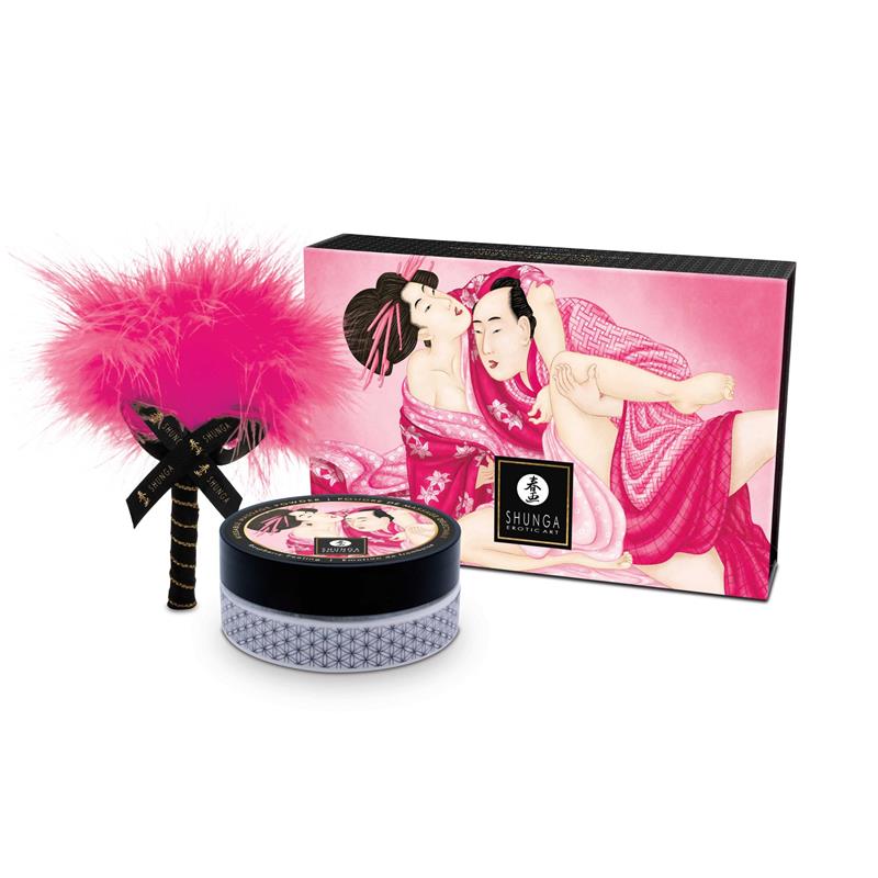 SHUNGA - RASPBERRY KISSABLE BODY POWDER