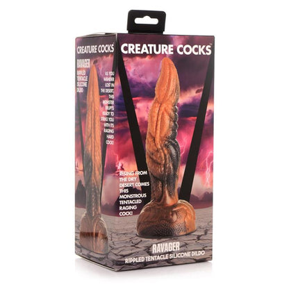 CREATURE COCKS - RAVAGER RIPPLED TENTACLE DILDO 8