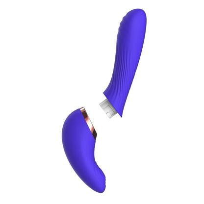 ACTION - RAYDEN DETACHABLE ROTATING BEADS VIBRATOR WITH PULSATION TWO POSITIONS