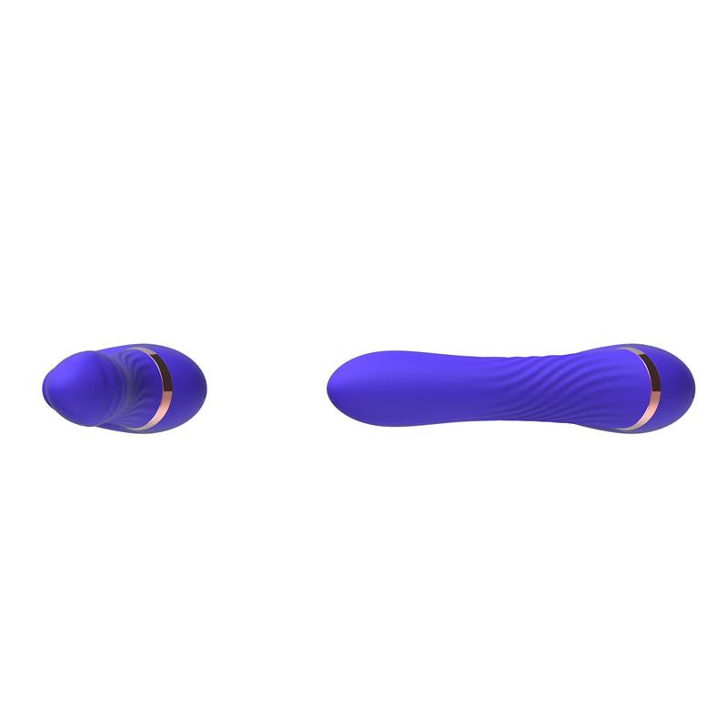 ACTION - RAYDEN DETACHABLE ROTATING BEADS VIBRATOR WITH PULSATION TWO POSITIONS