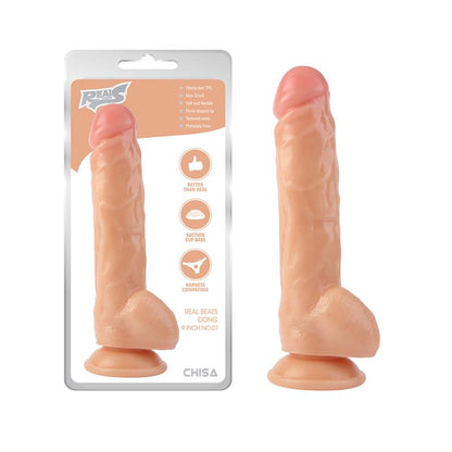 CHISA - REAL BEATS REALISTIC DILDO 9 NO.01