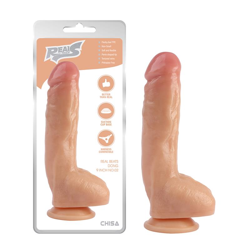 CHISA - REAL BEATS REALISTIC DILDO 9 NO.02