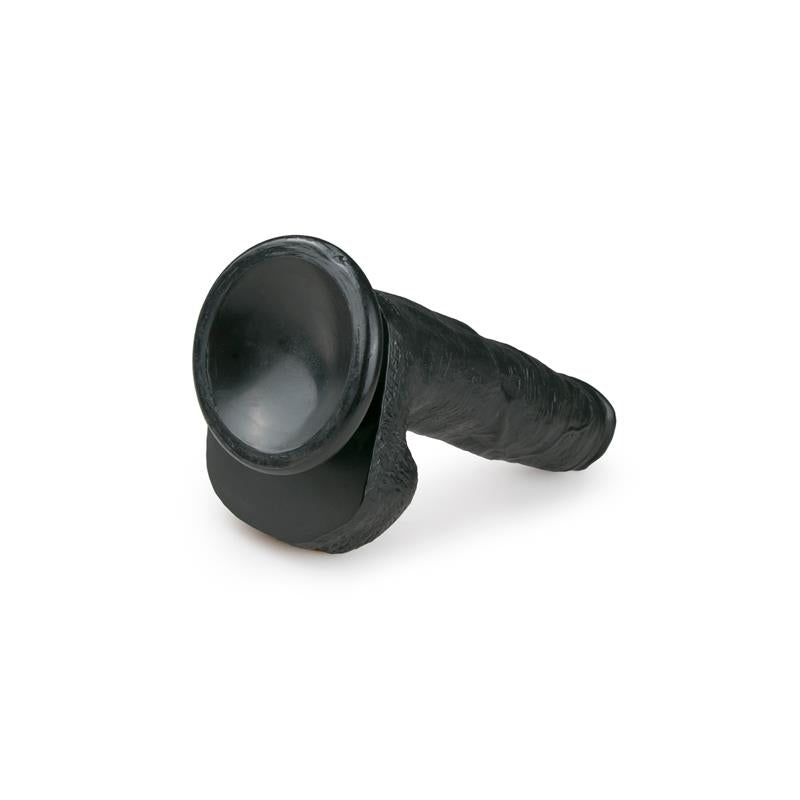 EASYTOYS - REALISTIC DILDO BLACK 26.5 CM