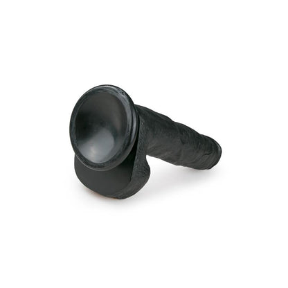 EASYTOYS - REALISTIC DILDO BLACK 26.5 CM
