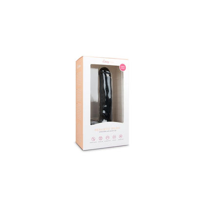 EASYTOYS - REALISTIC DILDO BLACK 26.5 CM