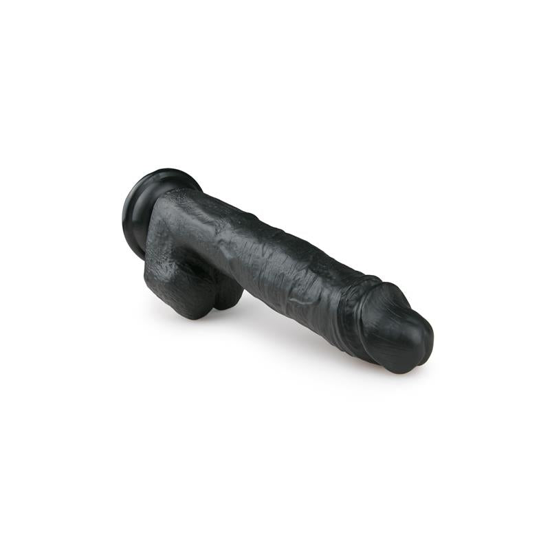EASYTOYS - REALISTIC DILDO BLACK 26.5 CM