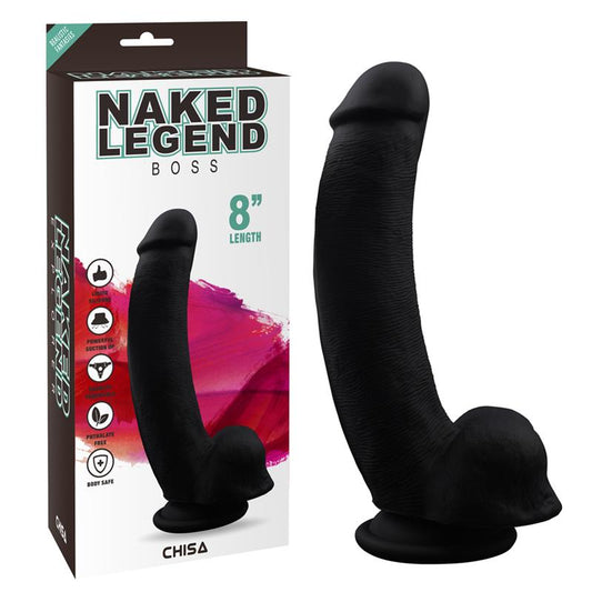 CHISA - REALISTIC DILDO BOSS BLACK 8