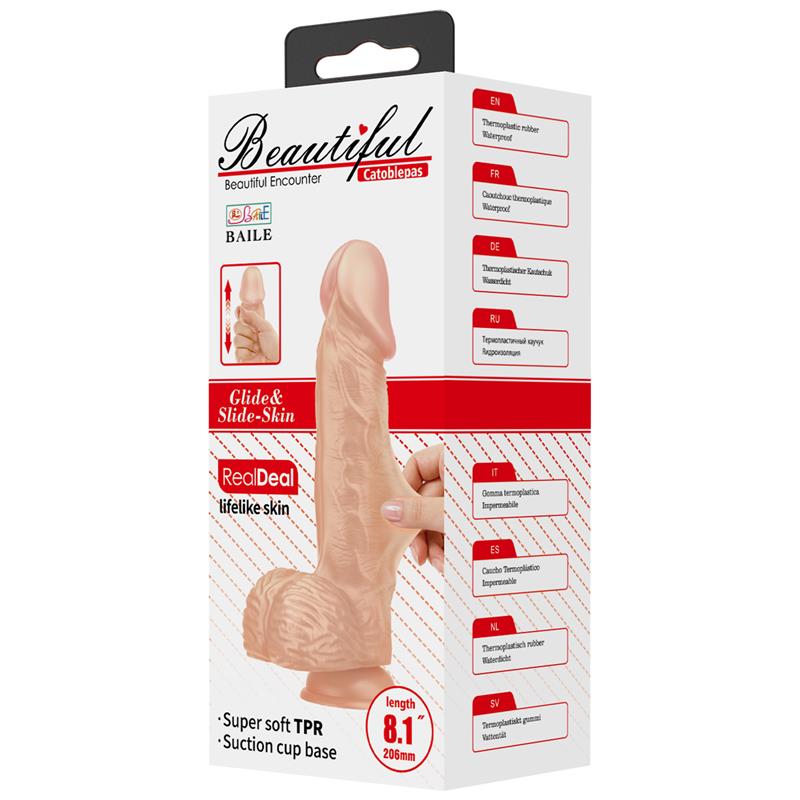 BAILE - REALISTIC DILDO CATOBLEPAS 8.1