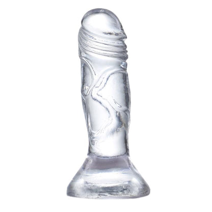 GLAZED - REALISTIC DILDO CRYSTAL MATERIAL 12,3 CM