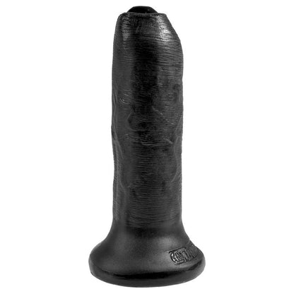 KING COCK - REALISTIC DILDO WITH MOVABLE FORESKIN BLACK 6
