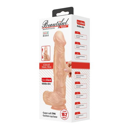 BAILE - REALISTIC DILDO WITH SUCTION CUP BERGRISI 10.2