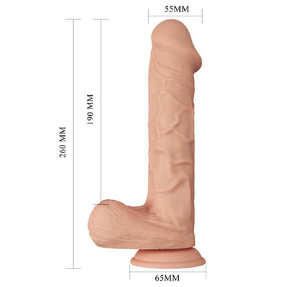 BAILE - REALISTIC DILDO WITH SUCTION CUP BERGRISI 10.2