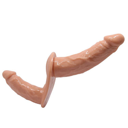 BAILE - ULTRA PASSIONATE DOUBLE DILDOS WITH HARNESS