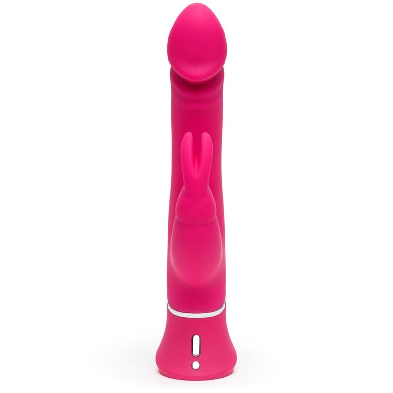 HAPPY RABBIT - REALISTIC DUAL DENSITY RABBIT VIBE PINK