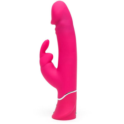 HAPPY RABBIT - REALISTIC DUAL DENSITY RABBIT VIBE PINK