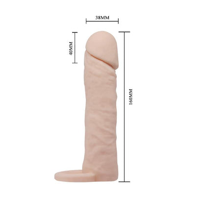 BAILE - REALISTIC PENIS SLEEVE MEDIUM FLESH