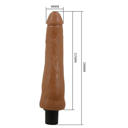 PRETTY LOVE - ALFREDO REALISTIC VIBRATOR 21.5 CM -O- 4 CM