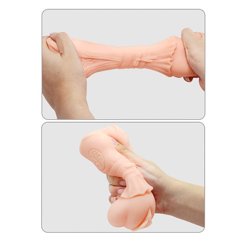 CRAZY BULL - REALISTIC VAGINA VIBRATING MASTUBATOR