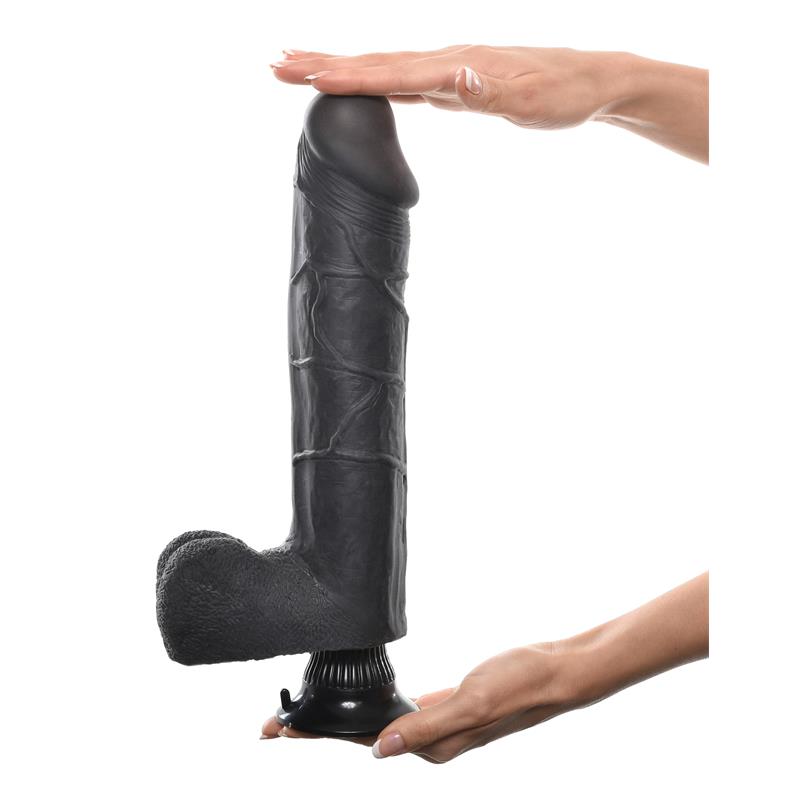 REAL FEEL DELUXE - REALISTIC VIBE NO. 11 28 CM BLACK