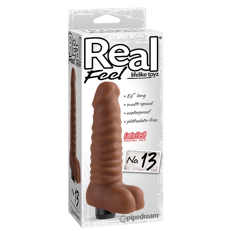 REAL FEEL - REALISTIC VIBE NO. 13 BROWN