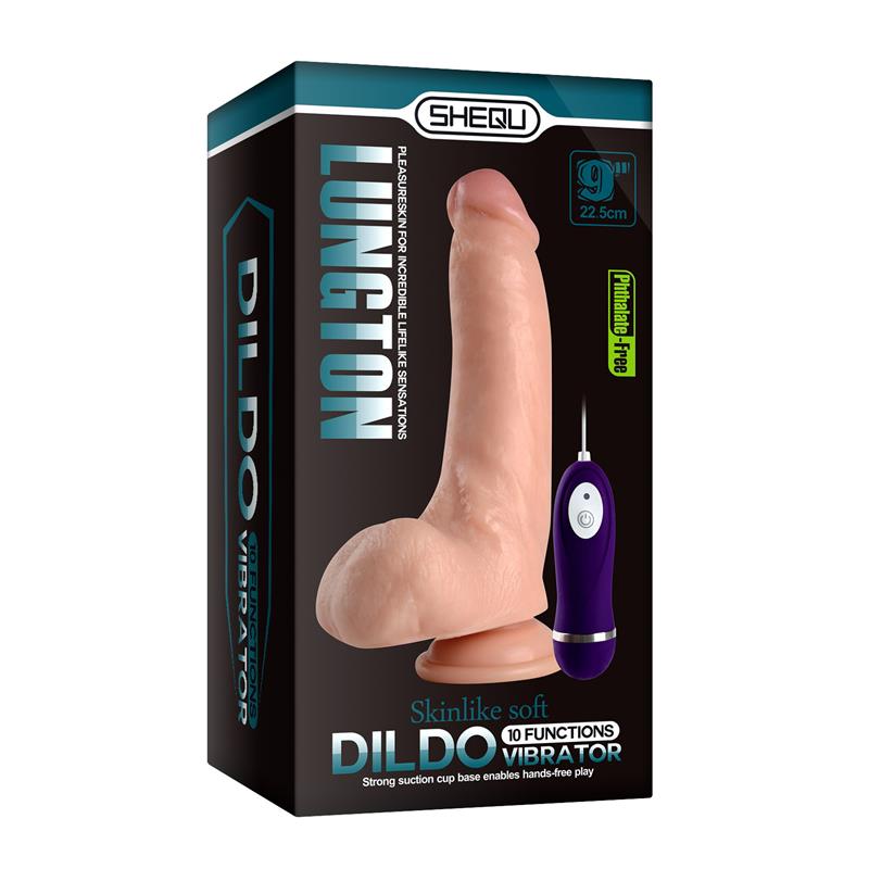 SHEQU - REALISTIC VIBE REMOTE CONTROL DUKE LUNGTON 22.5 CM