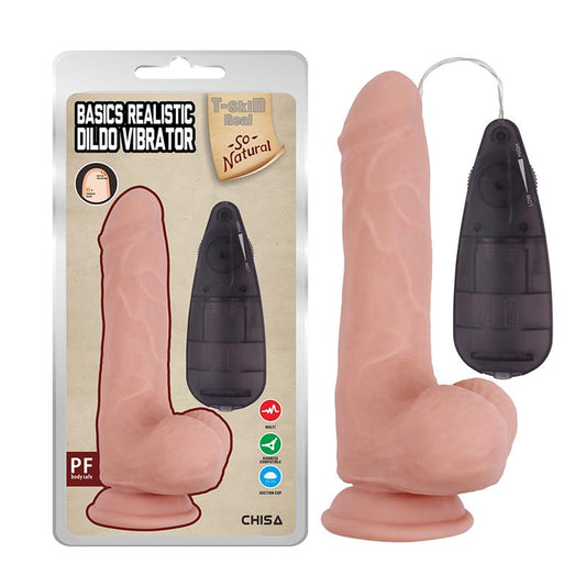CHISA - REALISTIC VIBRATING DILDO BASICS REALISTIC 7.8