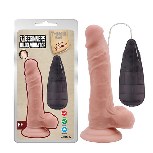 CHISA - REALISTIC VIBRATING DILDO BEGINNERS 7