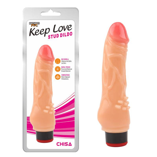 CHISA - REALISTIC VIBRATING DILDO STUD 7,5