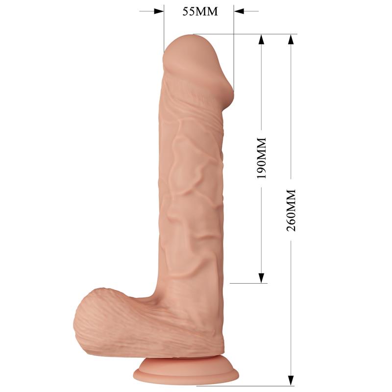 BAILE - REALISTIC VIBRATOR 10.2 REMOTE CONTROL