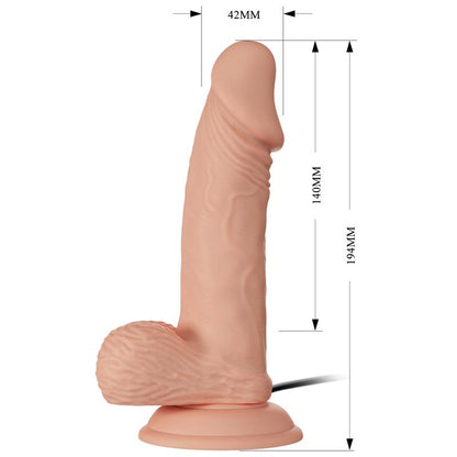BAILE - REALISTIC VIBRATOR 7,6 REMOTE CONTROL