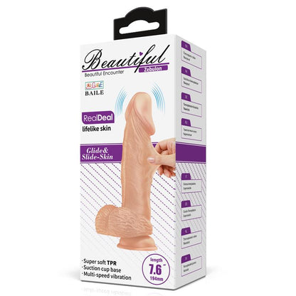 BAILE - REALISTIC VIBRATOR 7,6 REMOTE CONTROL