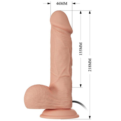 BAILE - REALISTIC VIBRATOR 8,5 REMOTE CONTROL